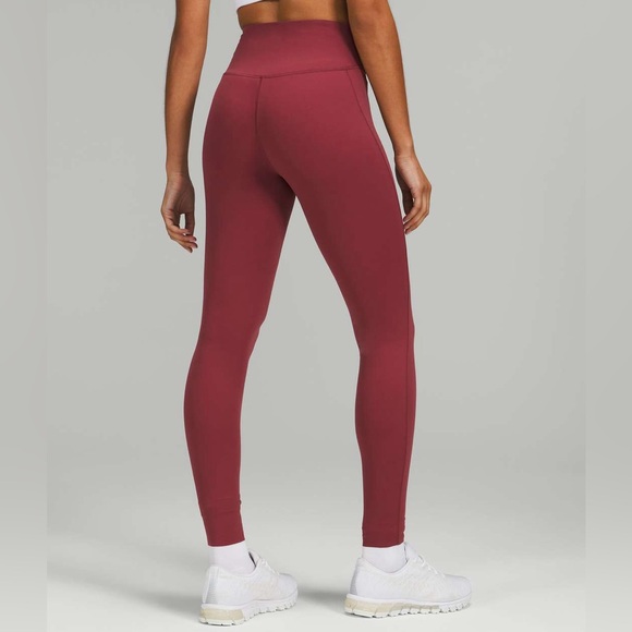Lululemon Base Pace High-Rise Running Tight 25" Leggings 
Mulled Wine Size 6 - Picture 1 of 6